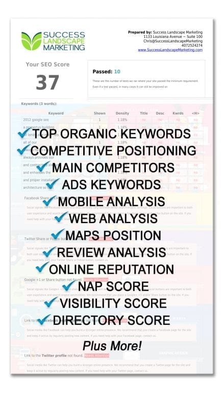 Landscapers Marketing Plan
